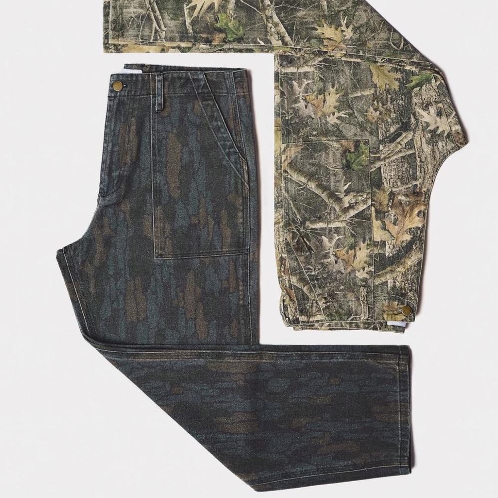 Jiberish Men's Camouflage Jeans